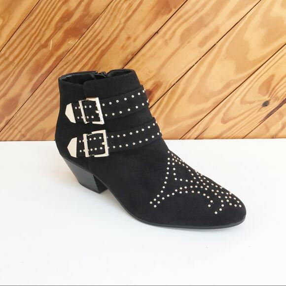 I.N.C Studded Ankle Boot Black - Picture 8 of 8